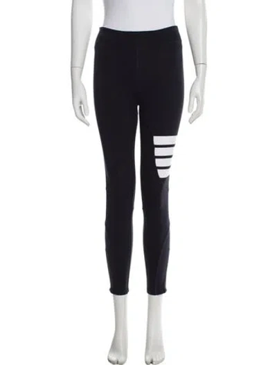 Pre-owned Thom Browne Skinny Leg Pants In Blue