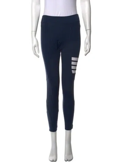 Pre-owned Thom Browne Skinny Leg Pants In Blue