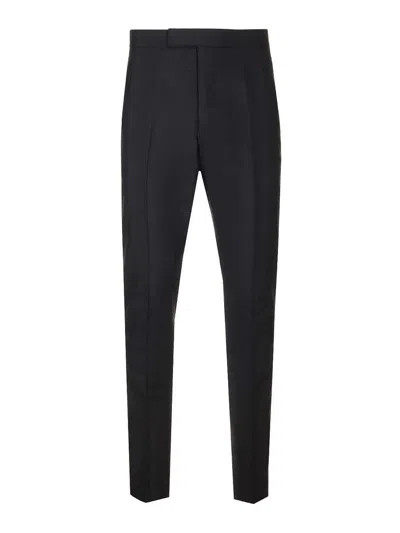 Thom Browne Skinny Trousers In Black