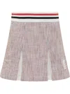 Thom Browne Mini Box Pleated Skirt