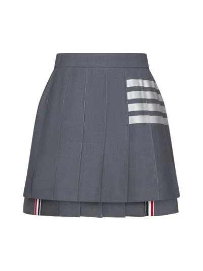 Thom Browne Skirt In Gray