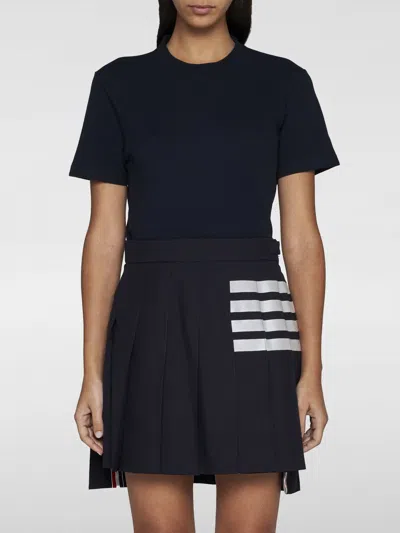 Thom Browne Skirt  Woman Color Blue In Blue