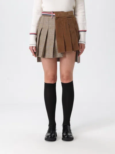 Thom Browne Skirt  Woman Color Brown