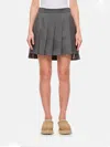 Thom Browne Women Pleated Skirt In Grau 1