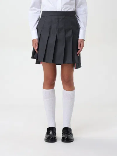 Thom Browne Skirt  Woman Color Grey In Grau