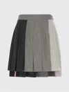 Thom Browne Skirt  Woman Color Grey In Gray