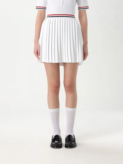 THOM BROWNE SKIRT THOM BROWNE WOMAN COLOR WHITE,G61539001