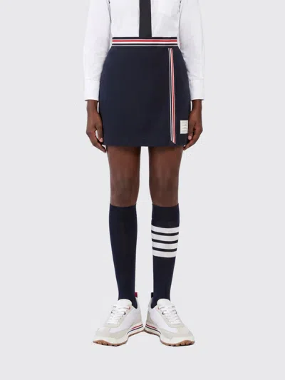 Thom Browne Skirt Woman  In Blue