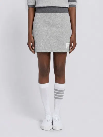 Thom Browne Skirt  Woman Color Grey In Gray