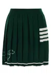 Thom Browne Hector Icon Pleated Mini Skirt