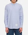 Thom Browne 'oxford Signature Striped Shirt In In Sky Blue
