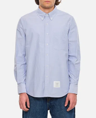 THOM BROWNE SKY BLUE OXFORD SHIRT