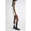 Thom Browne Sleeveless Cotton A-line Minidress
