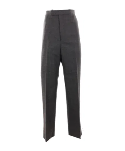 Thom Browne Slim-fit Tailored Trousers In Grey