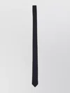 Thom Browne Slim Striped Tie In High Twist Wool