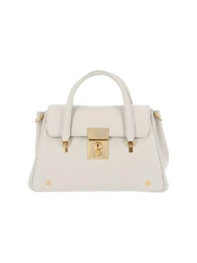 Thom Browne Small Bag "bolton" In White
