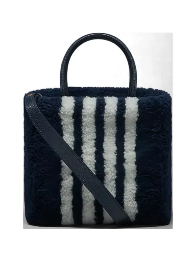 Thom Browne Small Book Tote Bag In Multi