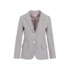 Thom Browne Checked Single-breasted Blazer