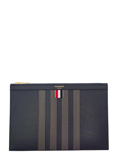 Thom Browne Small Document Holder W/ 4 Bar