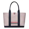 Thom Browne Small Drawstring Opening Tool Tote Women In Multi