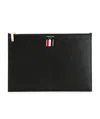 Thom Browne Small Tablet Clutch In Black