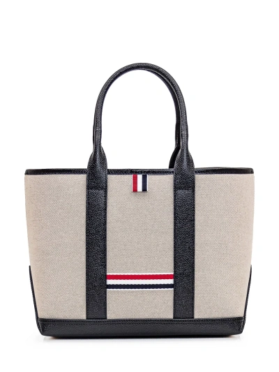 Thom Browne Small Tool Tote Bag In Black