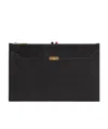 Thom Browne Small Zipped Clutch In Black