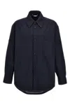 Thom Browne Button-up Overshirt Checkered Pattern