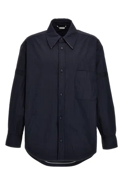 THOM BROWNE THOM BROWNE 'SNAP FRONT' OVERSHIRT