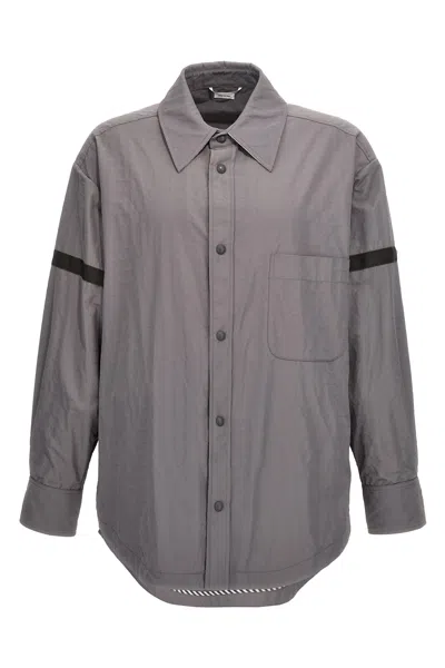 THOM BROWNE THOM BROWNE 'SNAP FRONT' OVERSHIRT