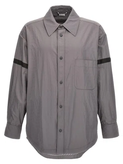 THOM BROWNE THOM BROWNE 'SNAP FRONT' OVERSHIRT