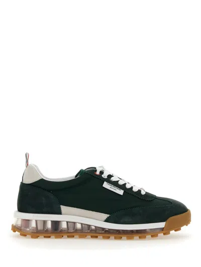 Thom Browne Sneaker With Logo In Green