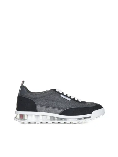 Thom Browne Sneakers In Med Grey
