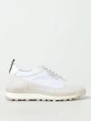 Thom Browne Leather Sneaker In White