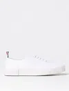 Thom Browne Online Exclusive White Heritage Vulcanized Sneakers In Weiss