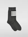 Thom Browne 4 Bar Socks In 灰色