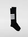 Thom Browne Socks With Logo In Navy