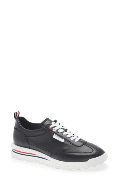 Thom Browne Soft Tech Running Shoe In Black