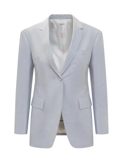 Thom Browne Sport Blazer In Lightblue