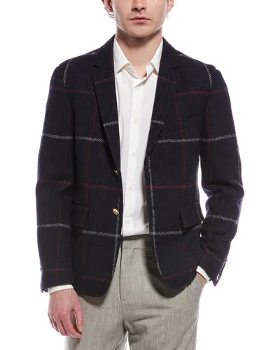 Thom Browne Sport Coat In Blue