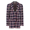 Thom Browne Multicolor Tweed And Chenille Blazer