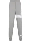 THOM BROWNE THOM BROWNE SPORTS TROUSERS WITH 4 STRIPE DETAIL