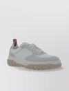 THOM BROWNE SPORTY CALFSKIN CHUNKY SOLE SNEAKERS