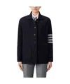 Thom Browne '4-bar Heavy Knit Cardigan In Black