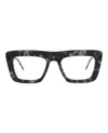 Thom Browne Square-frame Acetate Optical Frames In Black