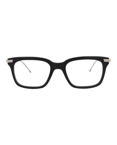 Thom Browne Square-frame Acetate Optical Frames In Black