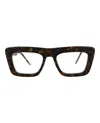 Thom Browne Square-frame Acetate Optical Frames Eyeglass Frame Multicolored Size 52 Acetate In Brown