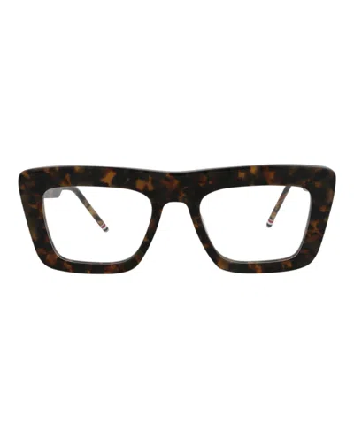 THOM BROWNE SQUARE-FRAME ACETATE OPTICAL FRAMES