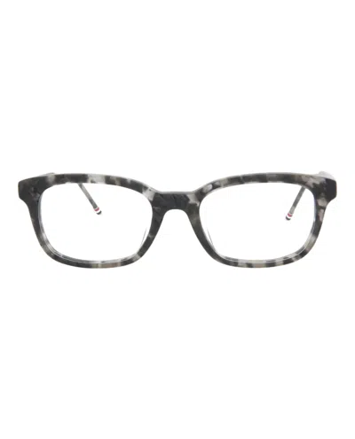 Thom Browne Square-frame Acetate Optical Frames In Grey