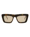 Thom Browne Square-frame Acetate Sunglasses In Brown